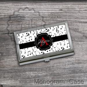 Musical Business Card Holder - Notes Cardholders..