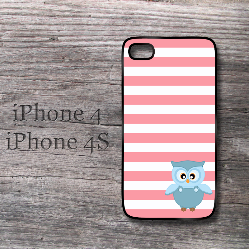 Iphone Case Stripes Owl